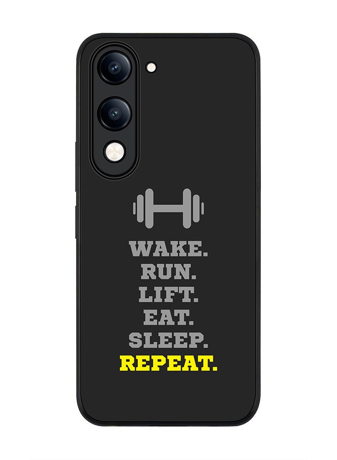 For vivo Y29s 5G / Y19s 5G Case,Slim fit Camera Protection, Shockproof Thin Phone cover  - Routine (Grey)